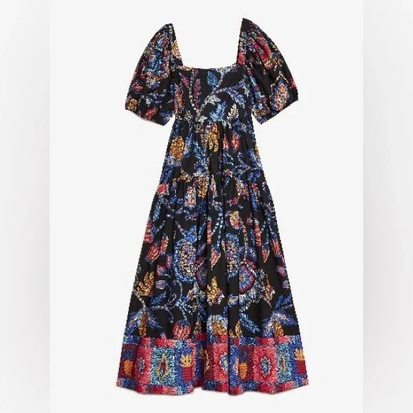 Farm Rio Sunset Tapestry Dress - Picture 4 of 13